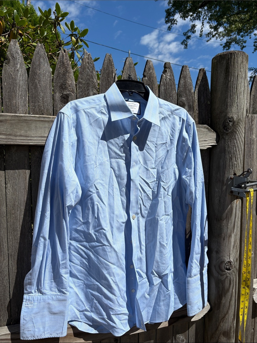 Charles Tyrwhitt 16/33 light blue cotton dress shirt!